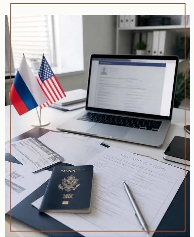 Оформление визы в США для туристов и бизнеса в Людинове