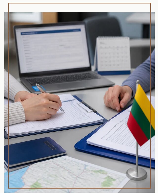 Профессиональное оформление визы в Литву для поездки в Людинове