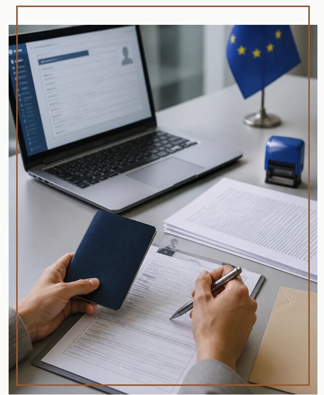 Оформление национальной визы D для переезда и работы в Людинове