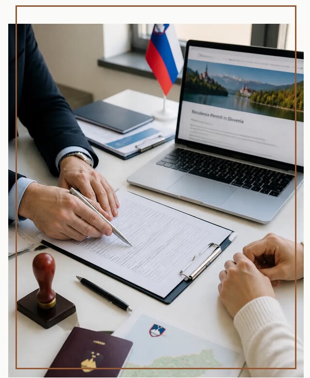 Оформление вида на жительство в Словении под ключ в Людинове