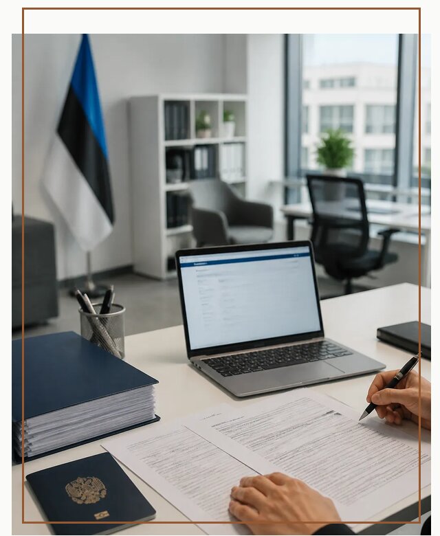 Оформление ВНЖ в Эстонии для переезда и легального проживания в Людинове
