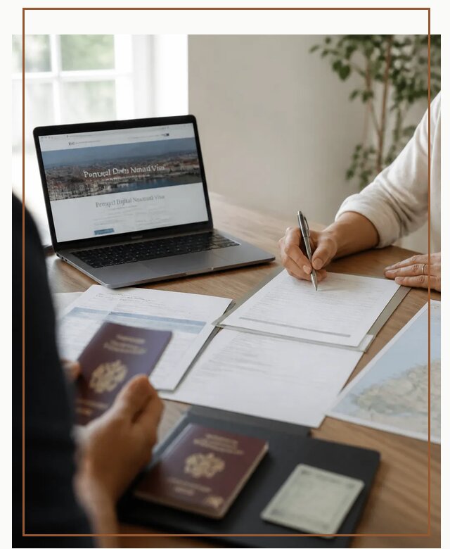 Оформление Digital Nomad и ВНЖ Португалии в Людинове