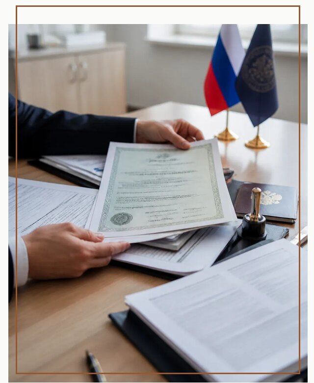 Гражданство по рождению в Людинове с полным сопровождением
